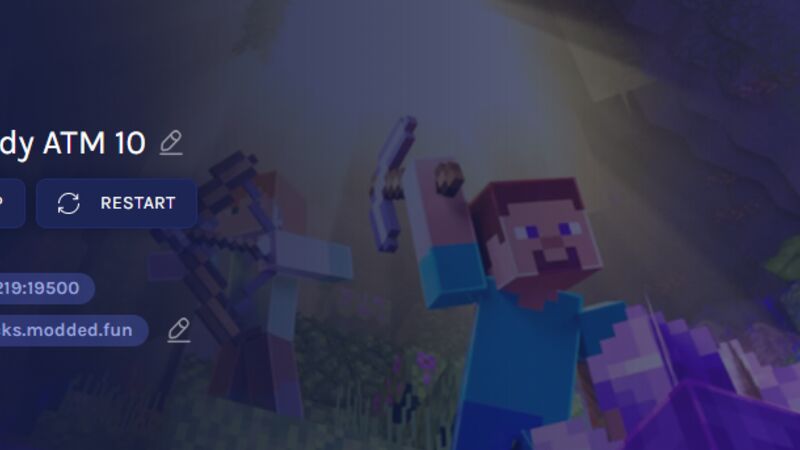 ATM 10 Server Info