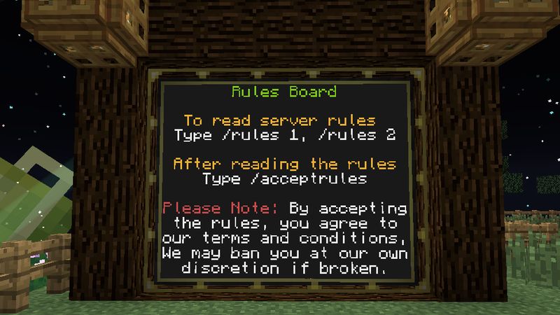Rules Board Rules Board